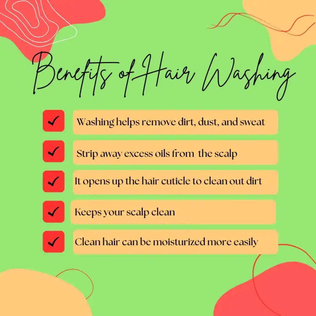 Benefits of Hair Washing