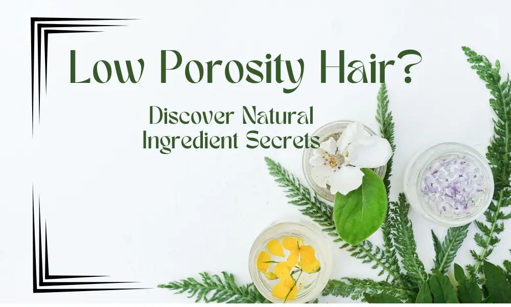 "Low Porosity Hair? Discover These Natural Ingredient Secrets"