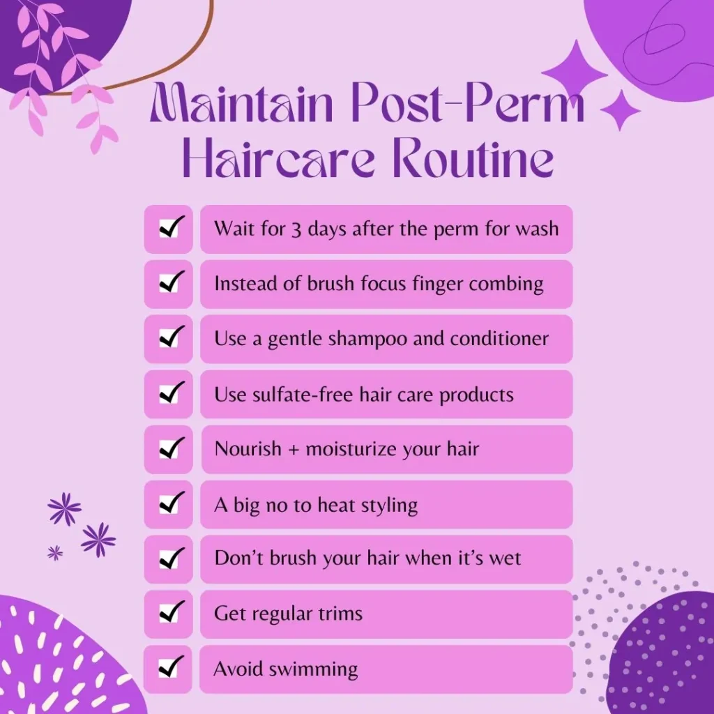 post perm infographics