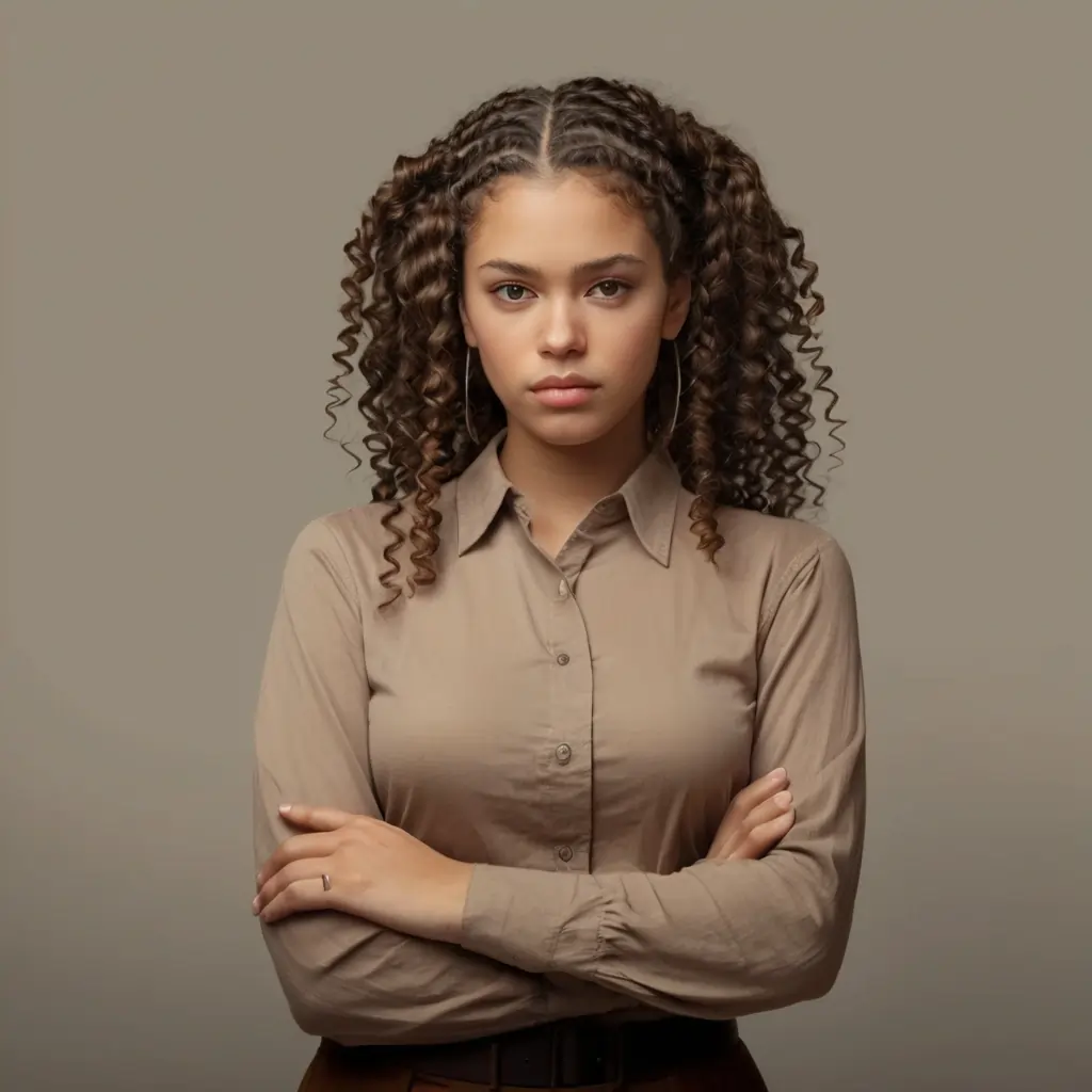 Revolutionary Crown and Glory Method: Achieve Stunning Hair 7 a girl with protective hairstyle