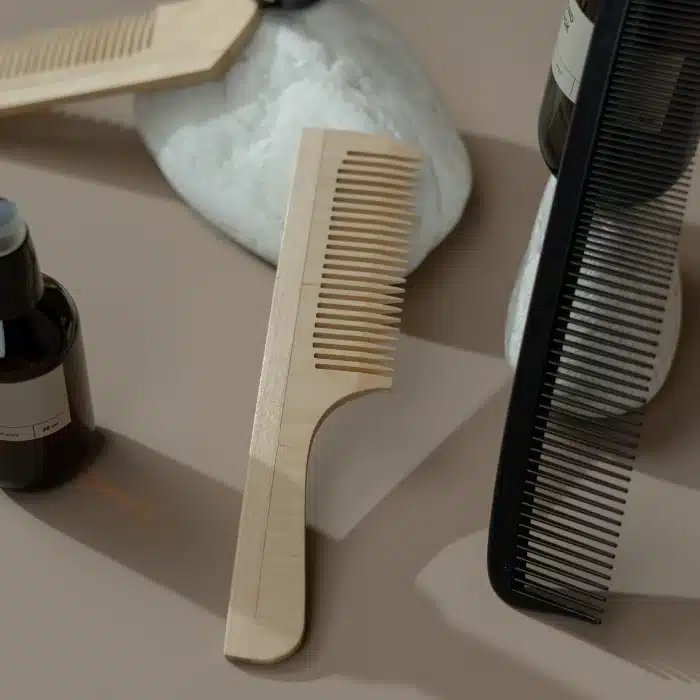 Hard Rubber or Plastic Comb Cleaning Instructions