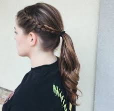 Side Braid With Ponytail