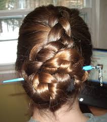 Dutch Braid Bun