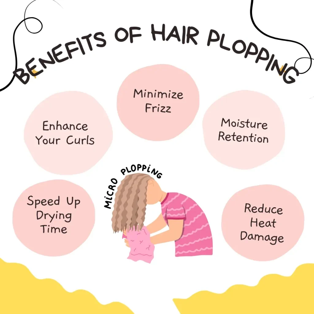 benefits of hair plopping