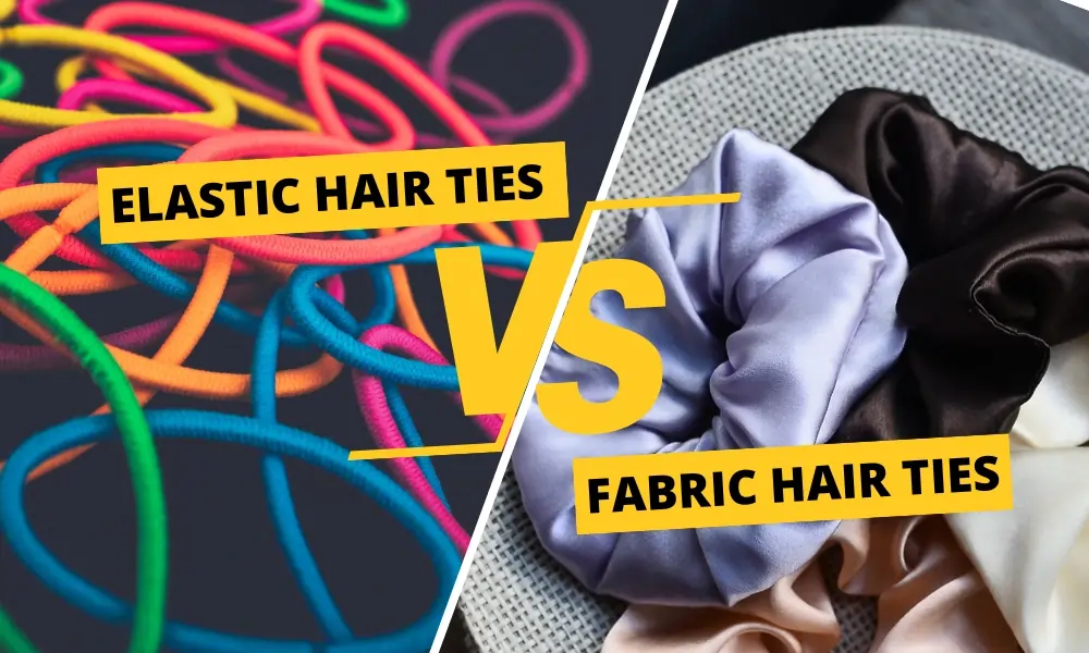 Elastic vs. Fabric Hair Ties